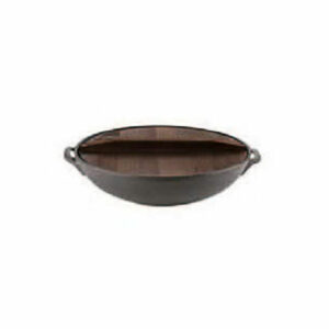 Wok (Fir cover)(328 Black inside black and gray outside)