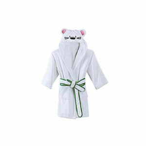 Cartoon hooded children's bathrobe #2