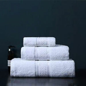 White cotton bright silk dobby, 16s/1