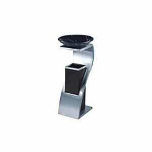 Trash Receptacle with Ashtray  - HM9478A