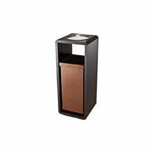 Indoor/Outdoor Sideload Trash Receptacle  - HM9415