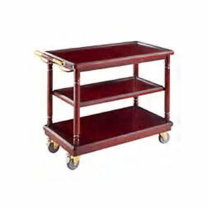 3-Shelf Service Cart - Model: HM7613C